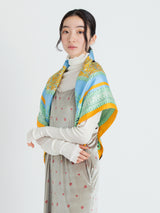 <シルクスカーフ88>レリーフ