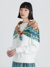 SILK SCARF 88 / VEGAN PARTY