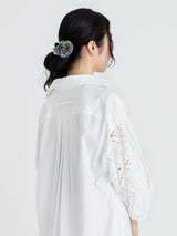 <ヘアゴム・ローズ>サークルフラワー