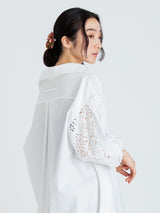 <ヘアゴム・ボールローズ>アンティークフラワー