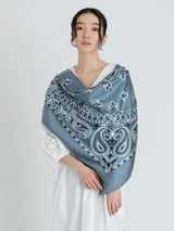 <シルクスカーフ108>A-2バンダナ