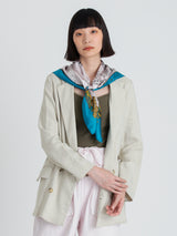 <シルクスカーフ88>ウィンタースワン