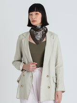 <シルクスカーフ65>D-2バンダナ