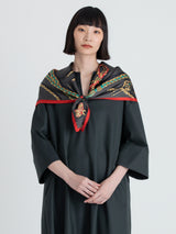 <シルクスカーフ88>オビドメ