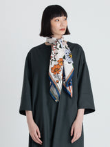 <シルクスカーフ88>オータムガーデン