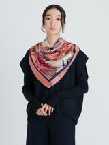 <シルクスカーフ88>ボタニックガーデン