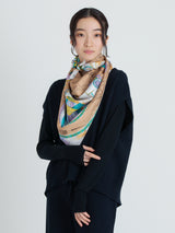 <シルクスカーフ88> ドラフトバルーン