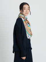 <シルクスカーフ88> ドラフトバルーン