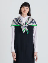 <シルクスカーフ88>オビドメ