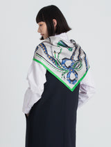 <シルクスカーフ88>オビドメ