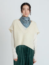 <シルクスカーフ65>A-2バンダナ