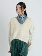 <シルクスカーフ65>A-2バンダナ