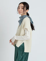 <シルクスカーフ65>A-2バンダナ