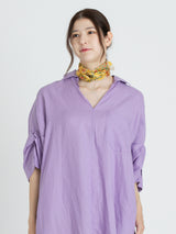 <シルクスカーフ65>コラージュカレイドバンダナ