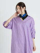 <シルクスカーフ65>ドローペイズリー