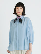 <シルクスカーフ65>ドローペイズリー