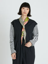 DIAMOND SCARF / ANTIQUE FLOWER