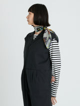 SILK SCARF 65 / AUTUMN GARDEN