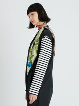 DIAMOND SCARF / ANTIQUE FLOWER