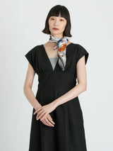 SILK SCARF 65 / AUTUMN GARDEN