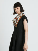 <シルクスカーフ65>トルクメン