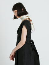 <シルクスカーフ65>キャットリボン