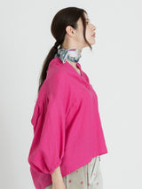 <シルクスカーフ65>タッセルストラップ