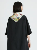 <シルクスカーフ65>ハンギングフラワー