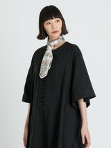 <シルクスカーフ65>タッセルストラップ