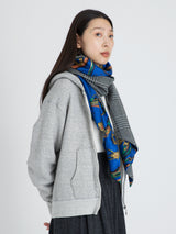 <ウールシルクWマフラー>トルクメン