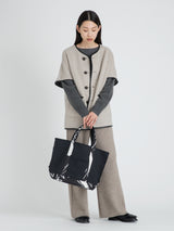 CANVAS TOTE BAG L / ANIMAL