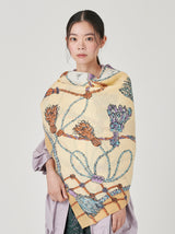 <コットンシルクストール120>ヴィンテージタッセル