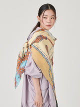 <コットンシルクストール120>ヴィンテージタッセル