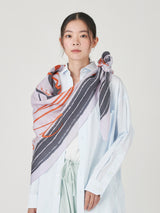 <コットンシルクストール120>フィッシュ