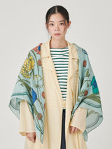 COTTON SILK STOLE 120 / BLOOM