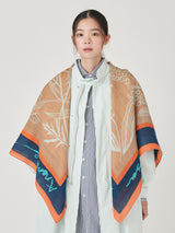 <コットンシルクストール120>フローラ