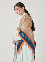 <コットンシルクストール120>フローラ