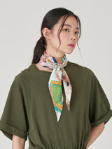 DIAMOND SCARF / BOTANIC GARDEN