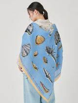 COTTON SILK STOLE 120 / SHELL