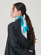 SILK SCARF 88 / COLLAGE BALLOON HISTORY