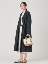 <帆布トートバッグS>レオパードベグ