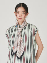 <シルクスカーフ88>ニュースペイパー