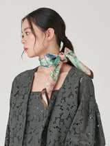 SILK SCARF 88 / JUNGLE FRUITS