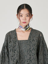 DIAMOND SCARF / NEWSPAPER