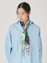 <ダイヤ型スカーフ>フローラ