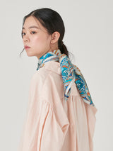 <シルクスカーフ88>サラサ