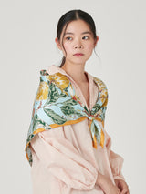 SILK SCARF 88 / JUNGLE FRUITS