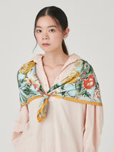 SILK SCARF 88 / JUNGLE FRUITS