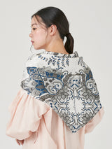 <シルクスカーフ88>サラサ