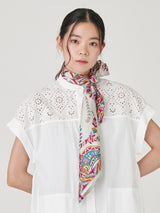 <シルクスカーフ88>サラサ